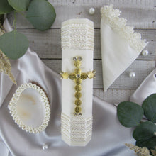 Load image into Gallery viewer, Medallions - Baptism Candle Set