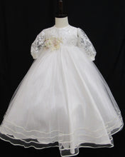 Load image into Gallery viewer, Chantal - Ivory Baptism Gown
