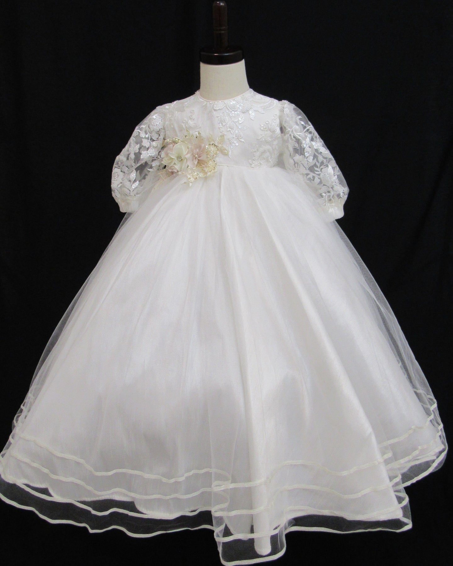 Chantal - Ivory Baptism Gown