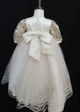 Load image into Gallery viewer, Chantal - Champagne Baptism Gown

