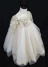 Load image into Gallery viewer, Chantal - Champagne Baptism Gown
