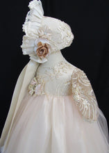 Load image into Gallery viewer, Chantal - Champagne Baptism Gown
